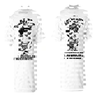 ADHD Western Howdy Partner Overstimulated Guinea Pig T-Shirt | Mazezy