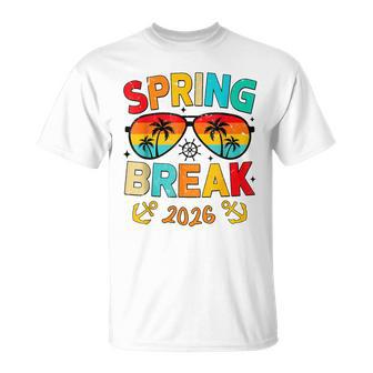 Aesthetic Spring Break 2026 Family Vacation Squad Graphic T-Shirt - Monsterry