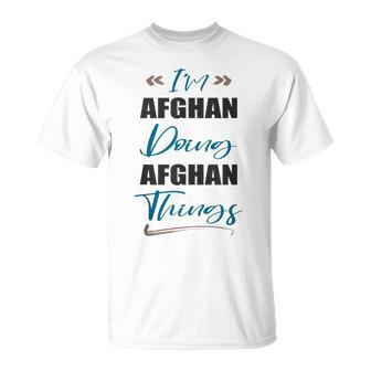 I Am Afghan Doing Afghan Things Afghanistan Lover Tank Top T-Shirt | Mazezy