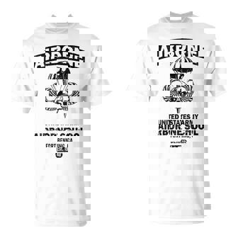 Airborne School Fort Benning Ga Paratrooper Veteran T-Shirt | Seseable CA