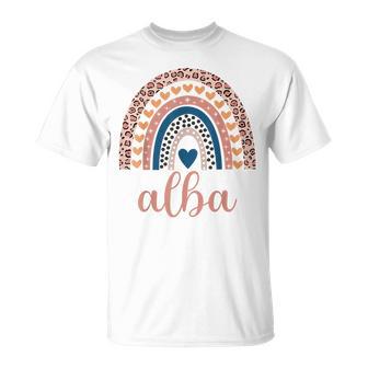 Alba De Cumpleaños Con Nombre De Alba Camiseta unisex - Regaloses