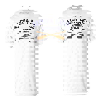 Alcova Lake Wyoming Outdoors Vintage Tank Top T-Shirt | Mazezy