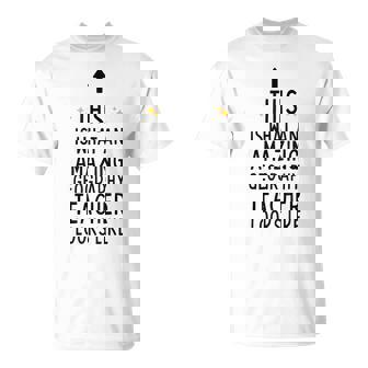 Amazing Geography Teacher Looks Like Secret Santa T-Shirt | Mazezy