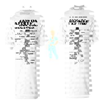 Anatomy Of A Black Nurse T-Shirt | Seseable UK