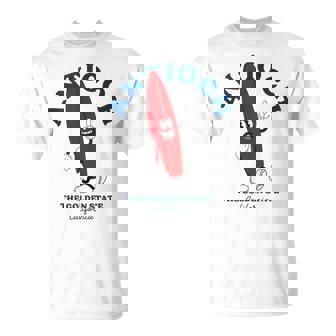 Antioch California Retro Surfer Vintage Beach Tank Top T-Shirt | Mazezy