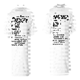 Archery Girl Definition & Sassy Sports T-Shirt | Mazezy