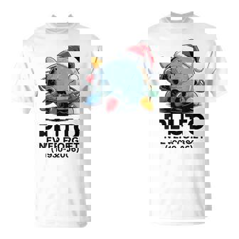 Astronomy Xmas Space Geeks Never Forget Pluto T-Shirt | Mazezy