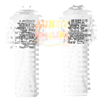 Auntie Is My Name Spoiling Is My Game For Women T-Shirt | Mazezy