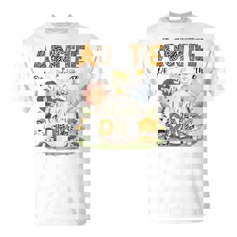 Auntie Of The Wild One 1St Birthday Boy Safari Lover T-Shirt | Seseable CA