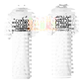 Australian Shepherd Christmas Watercolor Holiday Dog Mom T-Shirt - Monsterry