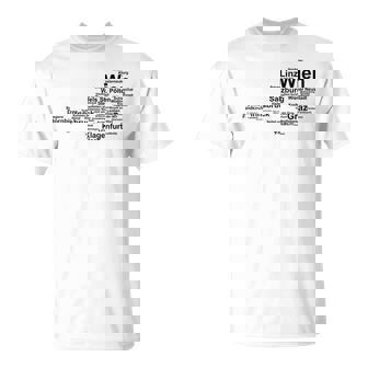 Austria Map Silhouette Cities Towns Travel Vacation Austria T-Shirt | Mazezy