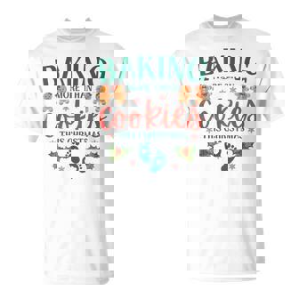 Baking More Than Cookies This Christmas Pregnant Mom T-Shirt | Mazezy