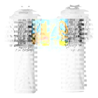 Baku Azerbaijan Traveling Trip Brushstroke Souvenir Vacation Tank Top T-Shirt | Mazezy