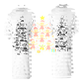 Baton Twirling Twirler Christmas Tree Xmas Hat T-Shirt | Mazezy