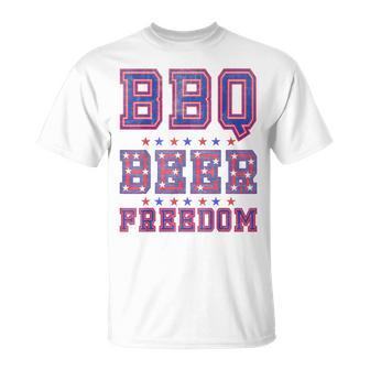 Bbq Beer Freedom シャツ ビンテージ Tシャツ - Kawaiitshirt