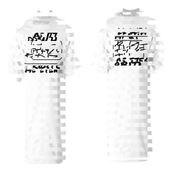 Beard Dad Shirt – Dads With Beards Are Better T-Shirt | Mazezy