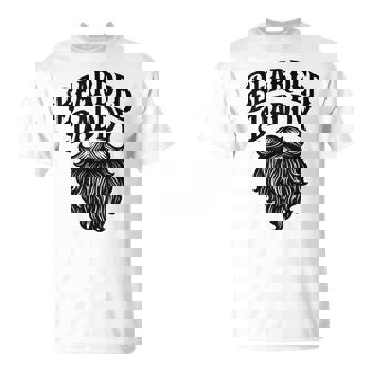 Bearded Daddy For Men With Beards Boyfriend & Husband T-Shirt | Mazezy