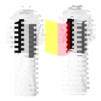 Belgium Flag Belgian National T-Shirt | Mazezy