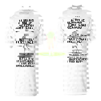 Best Men Play Golf Eighties Golfer Golfing Lover T-Shirt | Mazezy