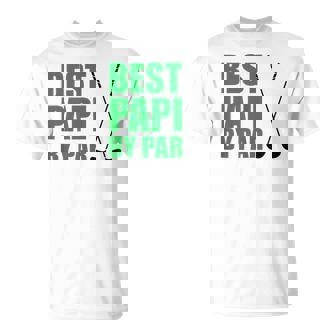 Best Papi By Par Spanish Father Golfer Pun Tank Top T-Shirt | Mazezy