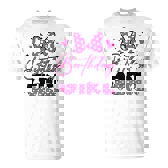 Birthday Girl Pink Family Birthday Girls Party T-Shirt | Mazezy