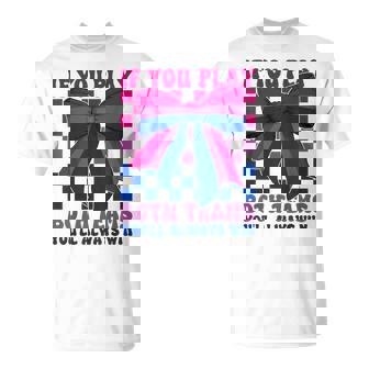 Bisexual Bi Pride Play Both Teams You'Ll Always Win T-Shirt | Mazezy