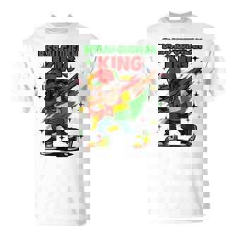 Bissau-Guinean Flag Pride Dab Boy For Boys Kids T-Shirt | Mazezy