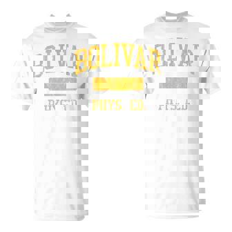 Bolivar High School HS Bolivar MO PHYS Ed T-Shirt | Mazezy