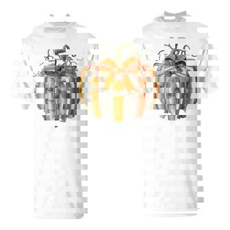 Book Pumpkin Fall Reading Thanksgiving Teacher Librarian T-Shirt | Mazezy