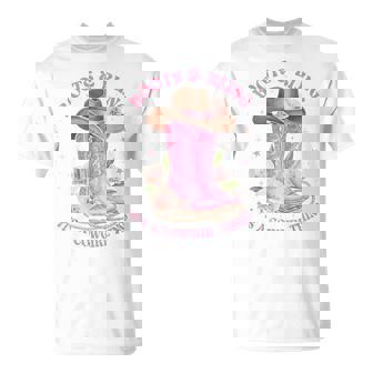 Boots & Bling Its A Cowgirl Thing Women Howdy Country Rodeo T-Shirt | Mazezy