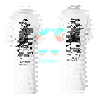 Bulgaria Girl Bulgarian Girl Bulgaria Woman Flag T-Shirt | Mazezy