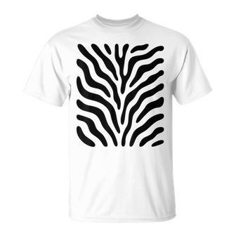 Camisa De Cebra Para Adultos Hombres Es Y Niños Disfraz De Cebra Camiseta unisex - Regaloses