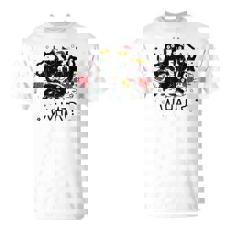 Cat What Christmas Tree Meme Xmas Men Women T-Shirt - Monsterry