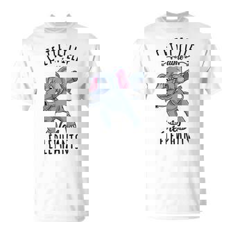 Cette Fille Aime Les Éléphants T-Shirt - Cadeauxyz