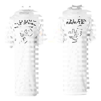 Chat Humour Chat M'épuise T-Shirt - Cadeauxyz