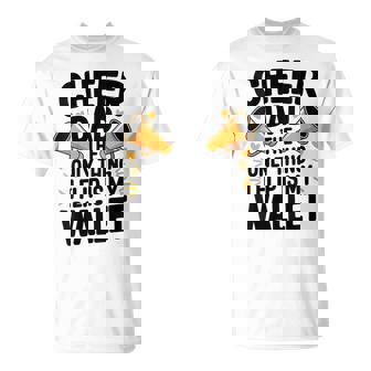 Cheer Dad For Cheerleader And Cheerleading Father T-Shirt | Mazezy