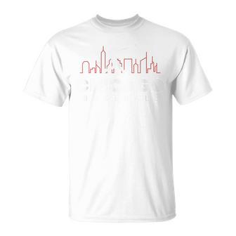 Chicago Baseball Vintage Minimalist Retro Baseball Lover T-Shirt - Thegiftio UK