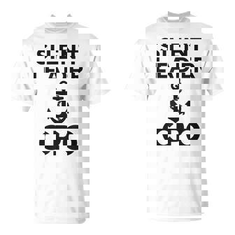 Chief Petty Officer Shirt Silent Leader Anchor CPO T-Shirt | Mazezy