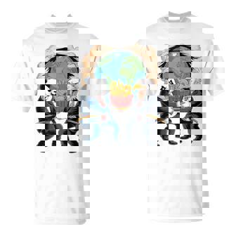 China Panda Vs USA Eagle Global Tariff Tug Of War Tank Top T-Shirt | Mazezy