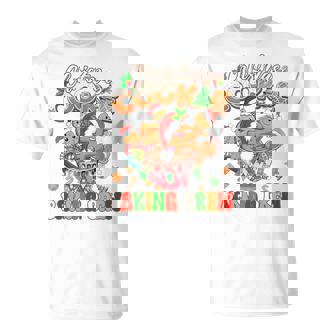 Christmas Cookie Baking Crew Gingerbread Cooking Lover Tri-Blend T-Shirt - Seseable