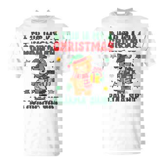 This Is My Christmas Pajama Cute Bear Family T-Shirt | Mazezy