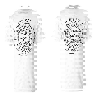 Círculo De Clave Deol De Quintos Teoría Musical Músico Clase Artes Camiseta unisex - Regaloses