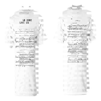 Clair De Lune クロード・ドビュッシー Tシャツ - Kawaiitshirt