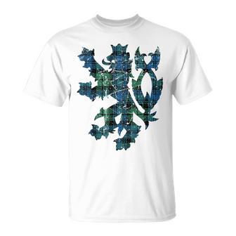 Clan Campbell Tartan Scottish Family Name Scotland Pride T-Shirt - Thegiftio