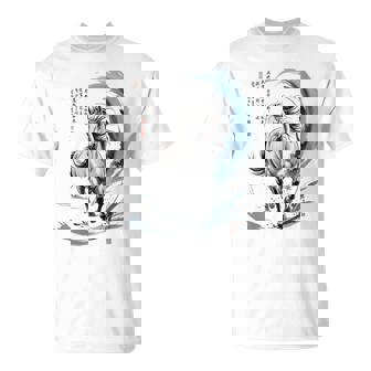 CNY 2026 Year Of Horse Watercolor Art Lunar Lady Zodiac Pony T-Shirt - Monsterry