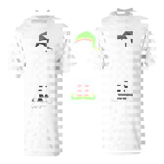 Coffee Drinking Elf Squad Xmas Family Matching Christmas Elf T-Shirt - Thegiftio