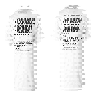 Colombian Grandma Definition For Colombian Women T-Shirt | Mazezy