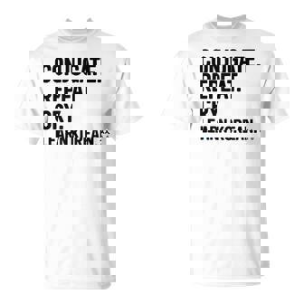 Conjugate Repeat Cry Learn Korean Language Enthusiast Humor T-Shirt | Mazezy