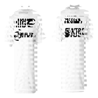 Connected To Nature Hiking Hiker T-Shirt | Mazezy