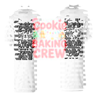 Cookie Baking Crew – Cute Gingerbread Christmas Baking T-Shirt - Monsterry